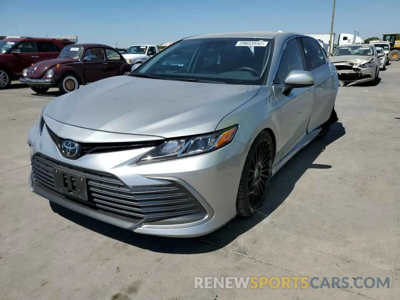 2 Фотография поврежденного автомобиля 4T1C11AK3NU686174 TOYOTA CAMRY 2022