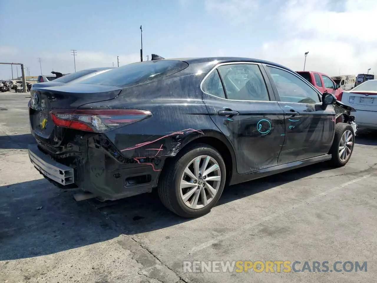 3 Photograph of a damaged car 4T1C11AK3NU712661 TOYOTA CAMRY 2022