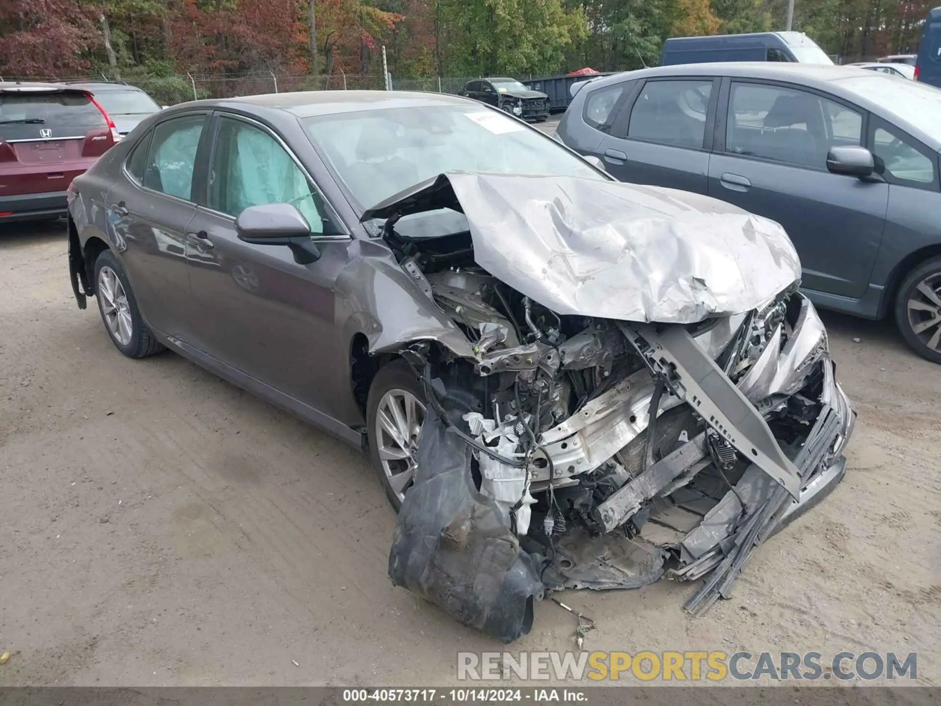 1 Photograph of a damaged car 4T1C11AK4NU680335 TOYOTA CAMRY 2022