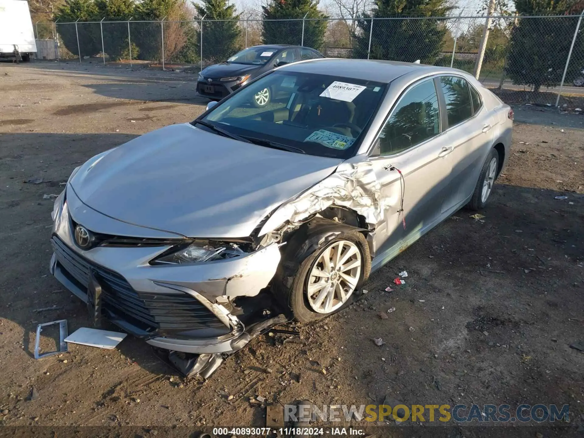 2 Photograph of a damaged car 4T1C11AK4NU685986 TOYOTA CAMRY 2022