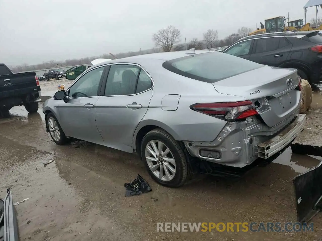 2 Фотография поврежденного автомобиля 4T1C11AK4NU686748 TOYOTA CAMRY 2022