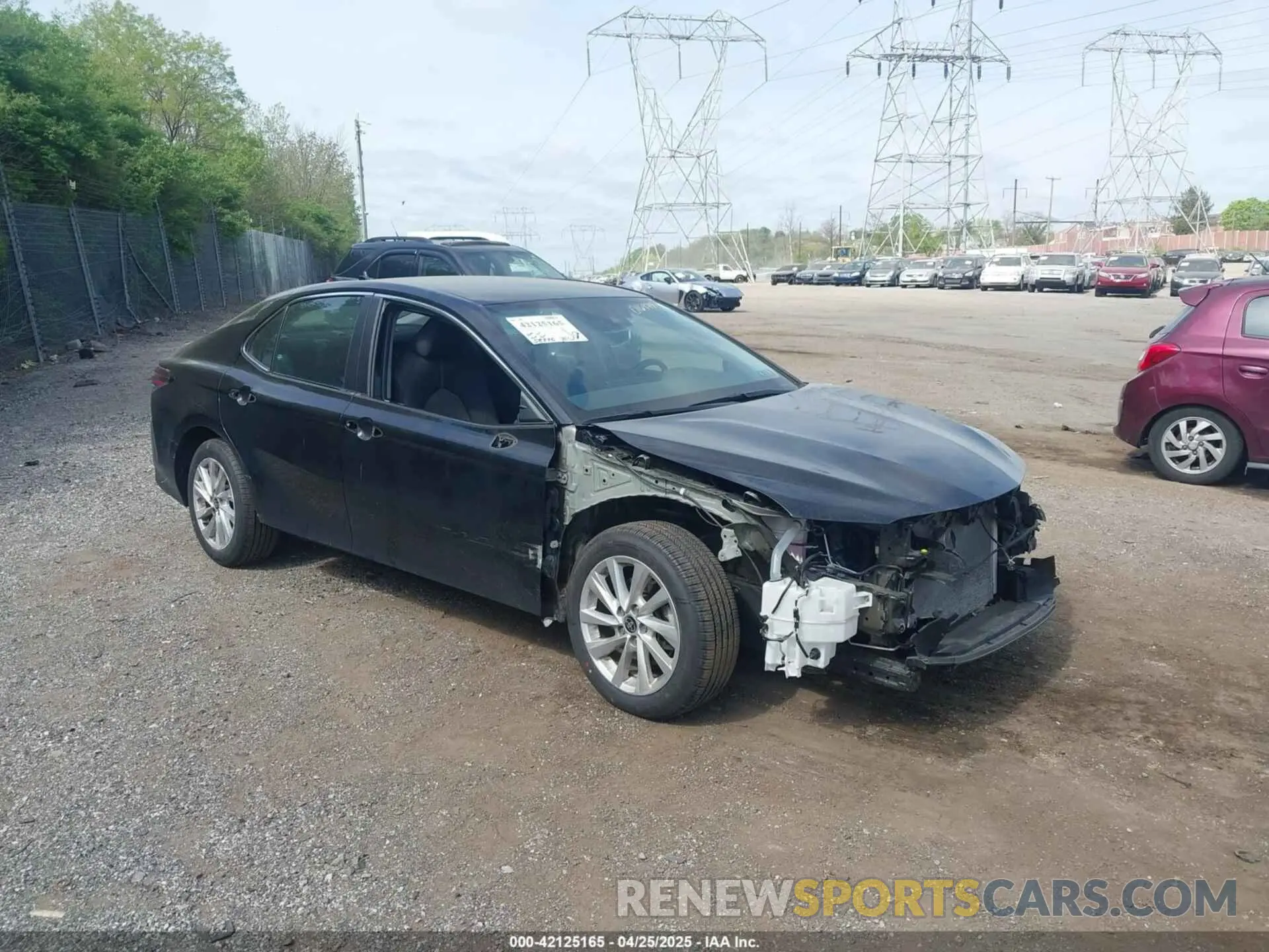 1 Photograph of a damaged car 4T1C11AK5NU016979 TOYOTA CAMRY 2022