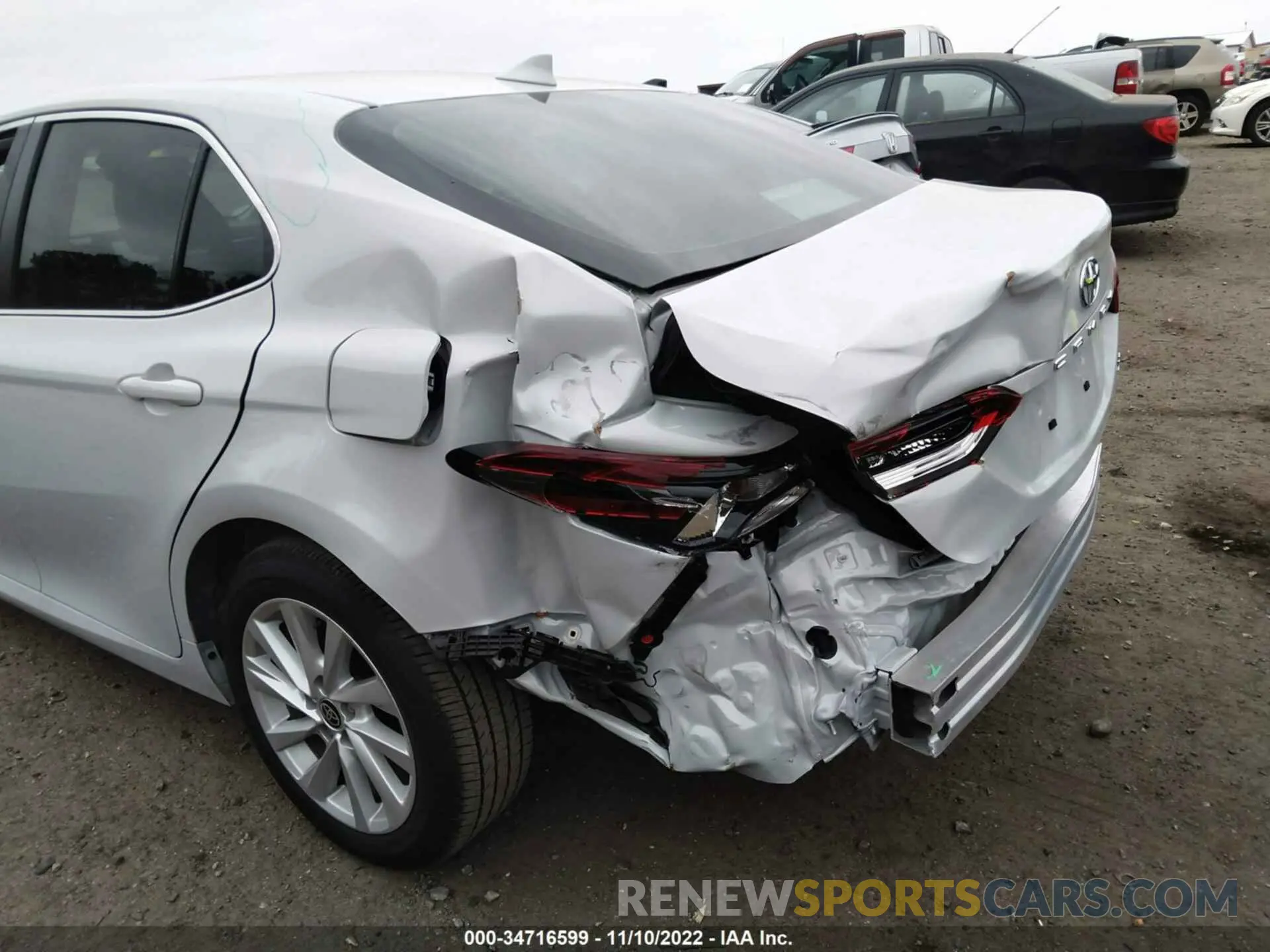 6 Фотография поврежденного автомобиля 4T1C11AK6NU048162 TOYOTA CAMRY 2022