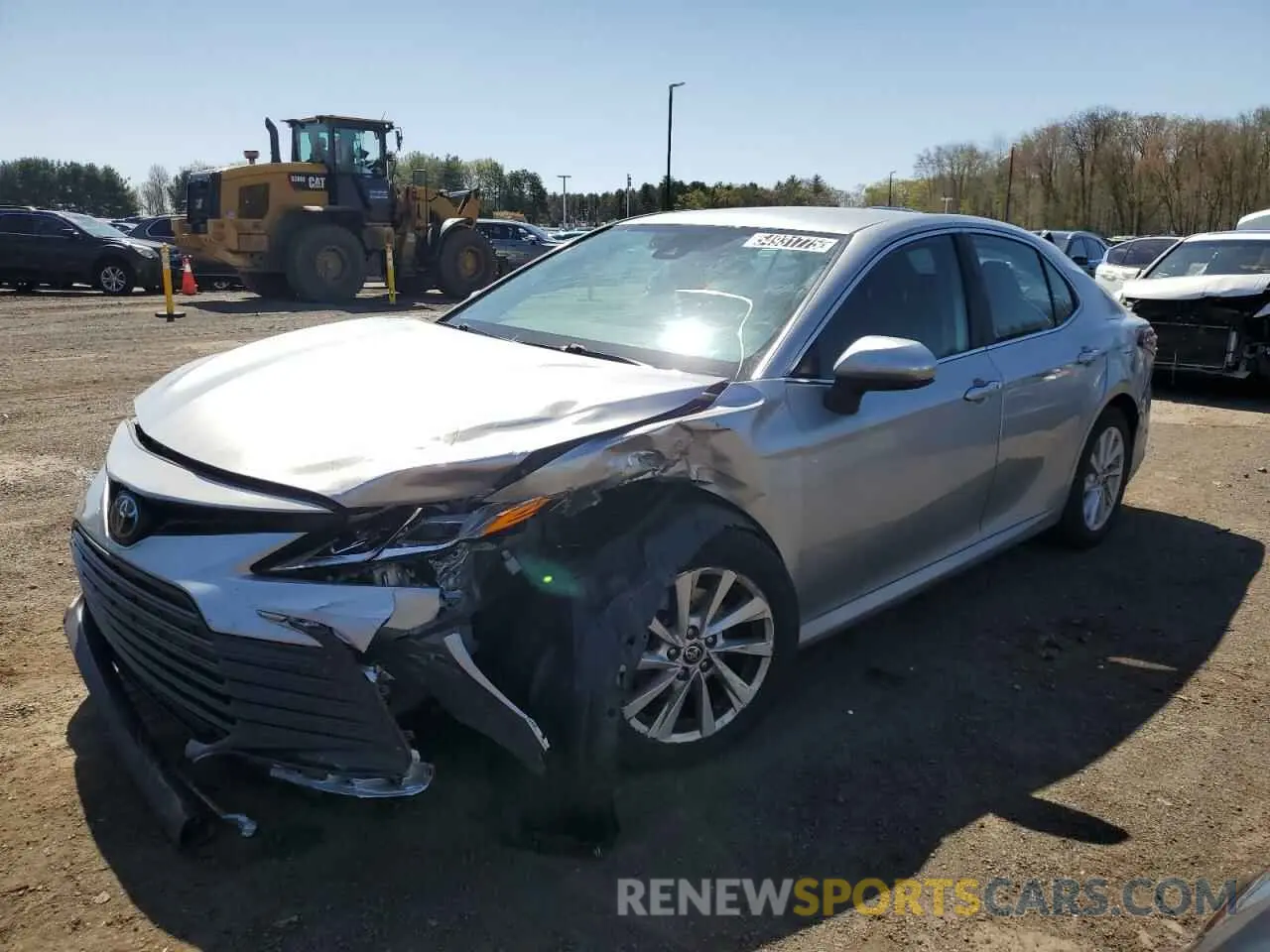 1 Photograph of a damaged car 4T1C11AK6NU647921 TOYOTA CAMRY 2022