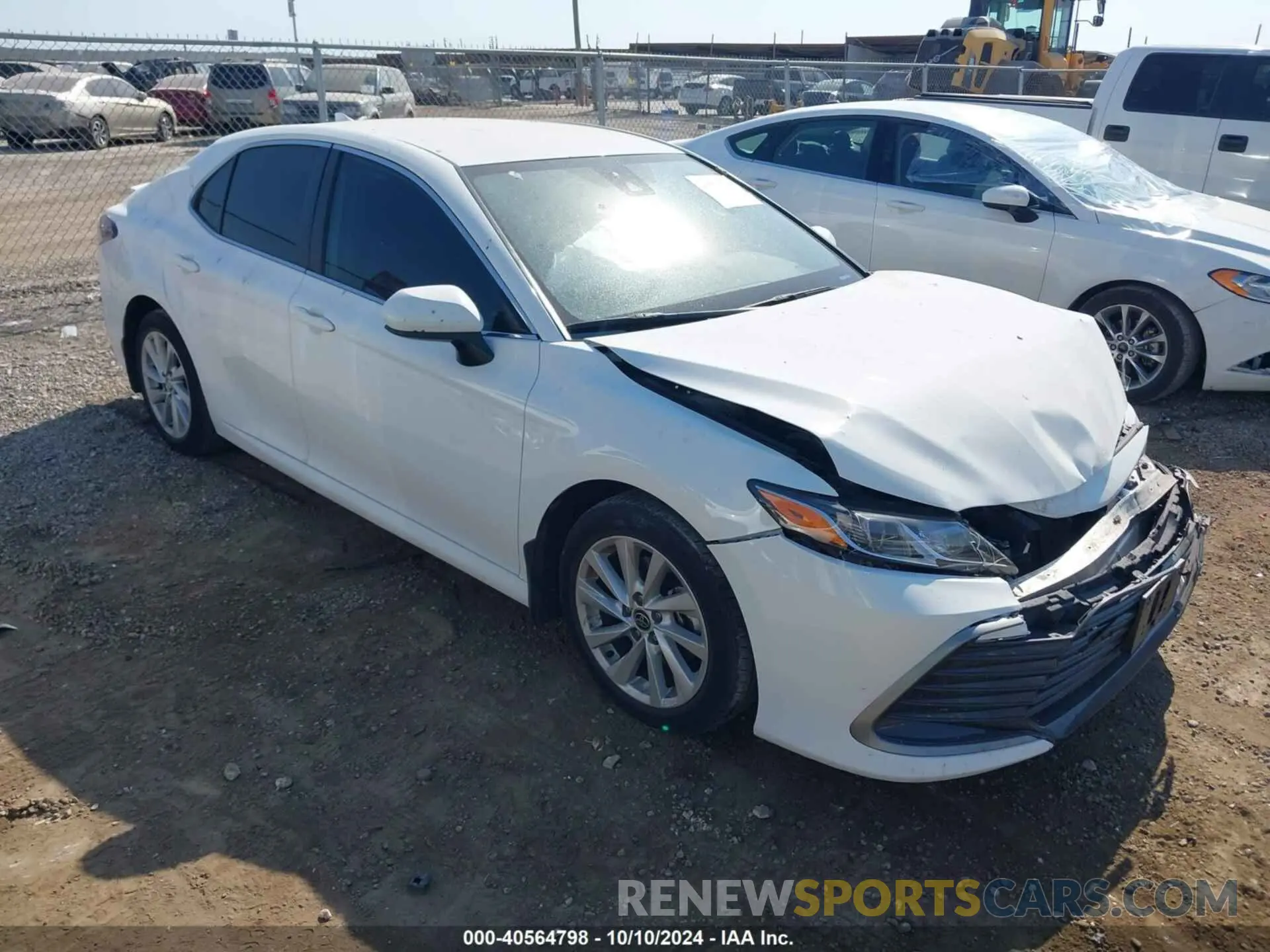 1 Photograph of a damaged car 4T1C11AK6NU696231 TOYOTA CAMRY 2022