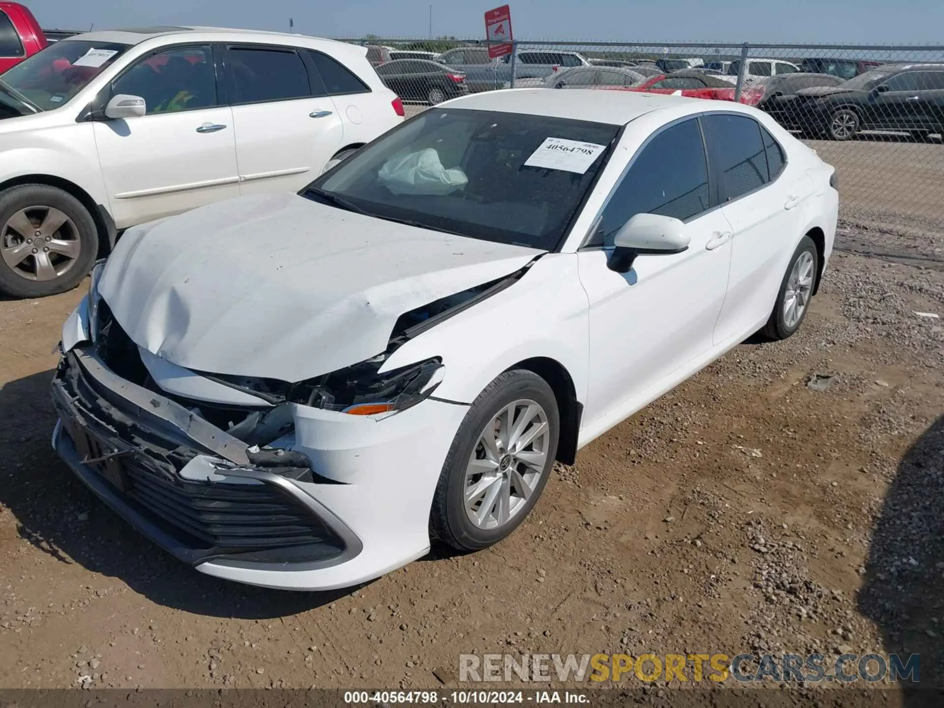 2 Photograph of a damaged car 4T1C11AK6NU696231 TOYOTA CAMRY 2022