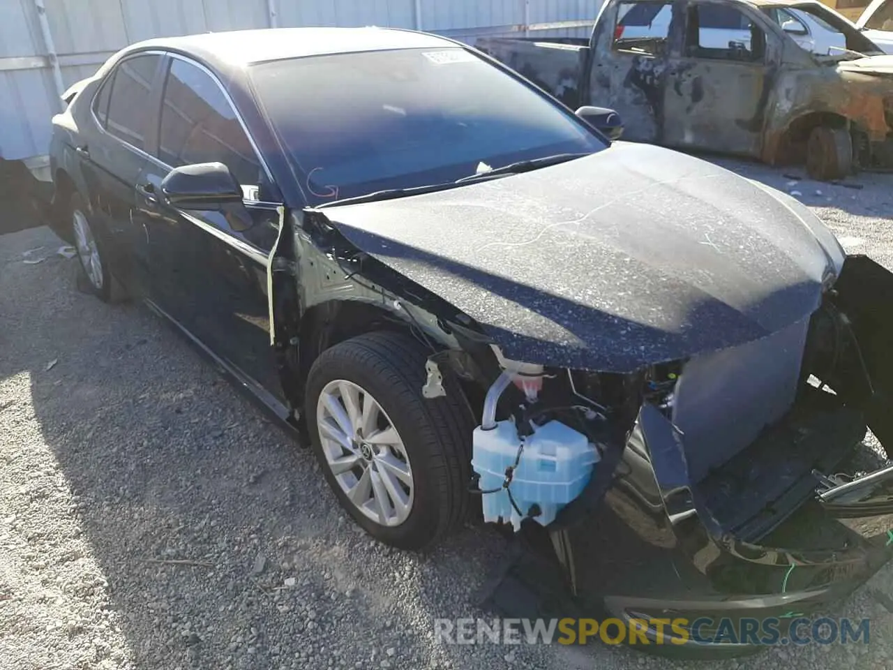 1 Photograph of a damaged car 4T1C11AK7NU052169 TOYOTA CAMRY 2022
