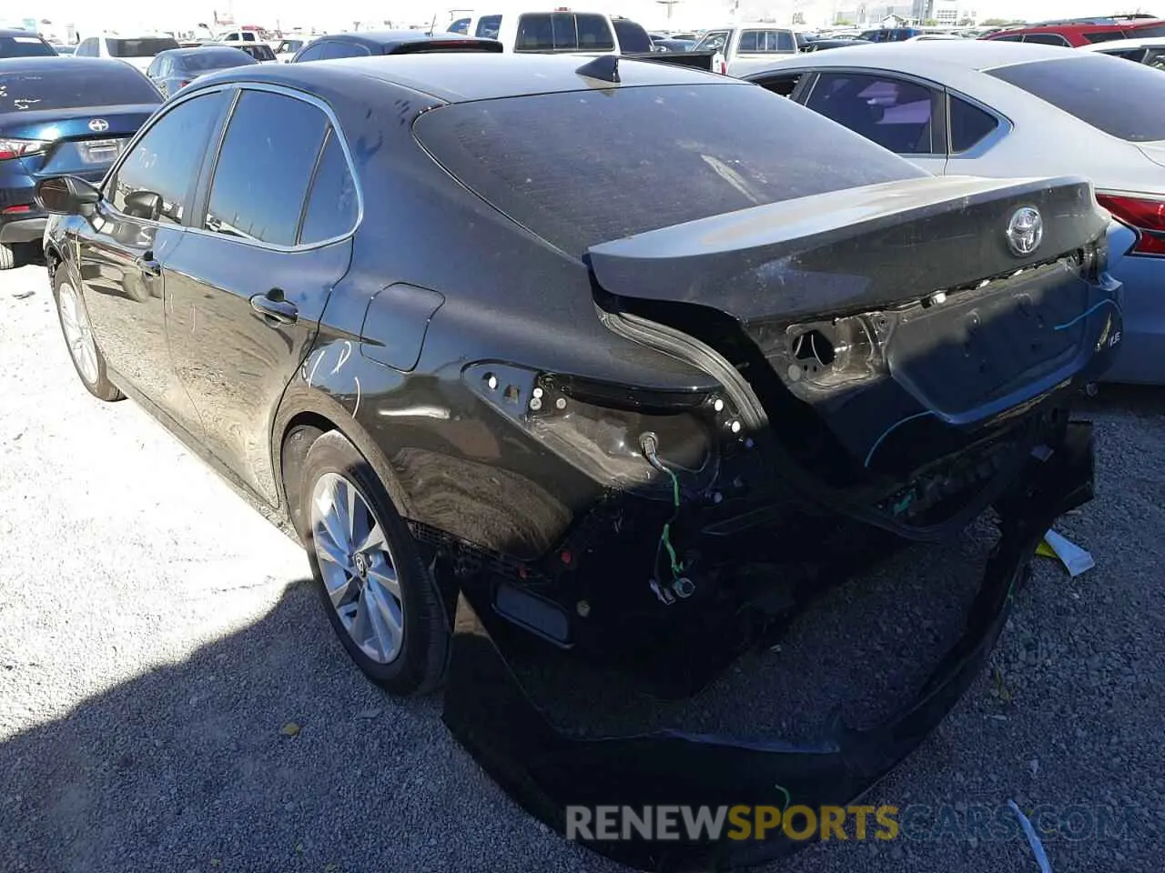 3 Photograph of a damaged car 4T1C11AK7NU052169 TOYOTA CAMRY 2022