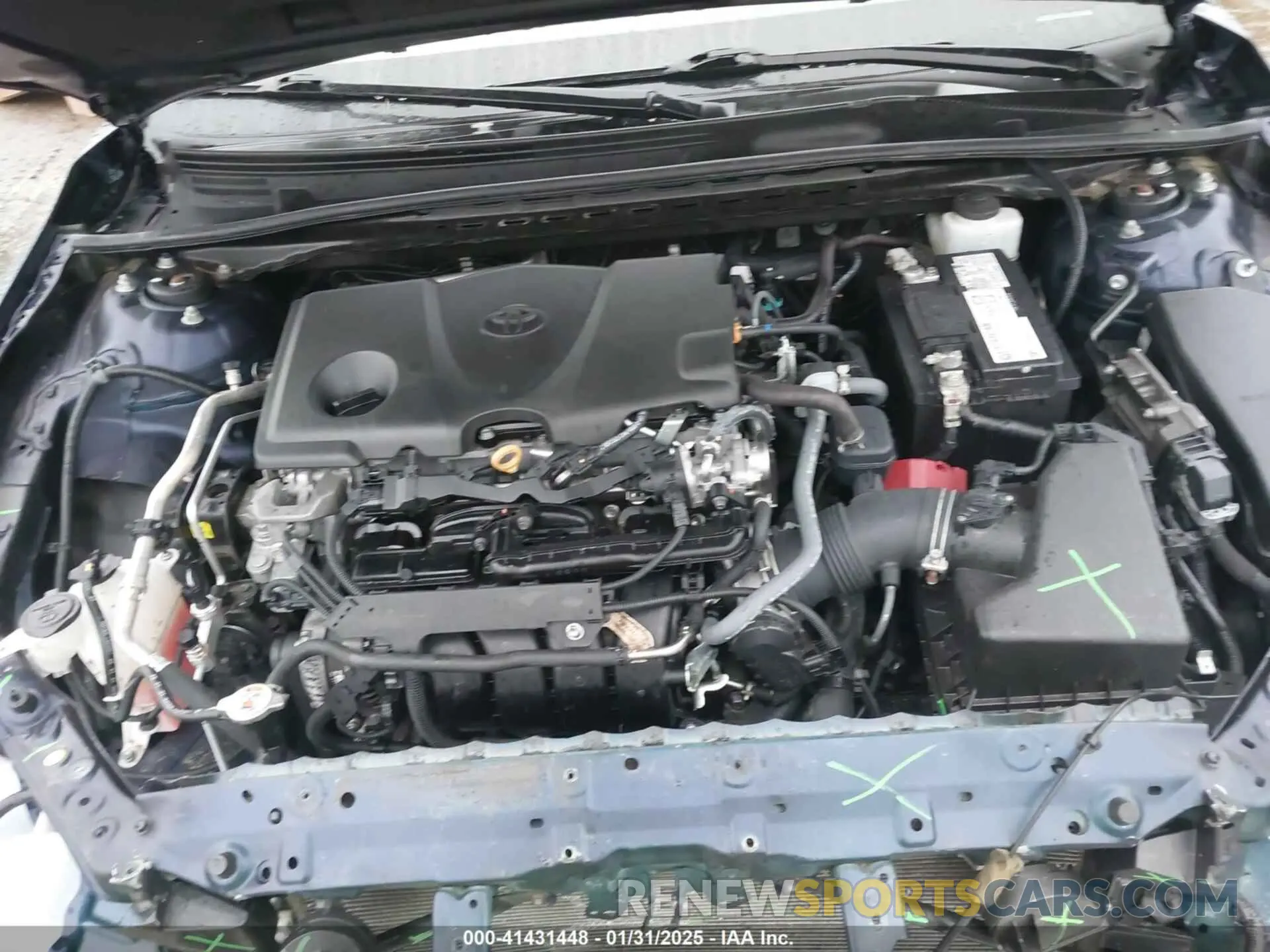 10 Фотография поврежденного автомобиля 4T1C11AK7NU498497 TOYOTA CAMRY 2022