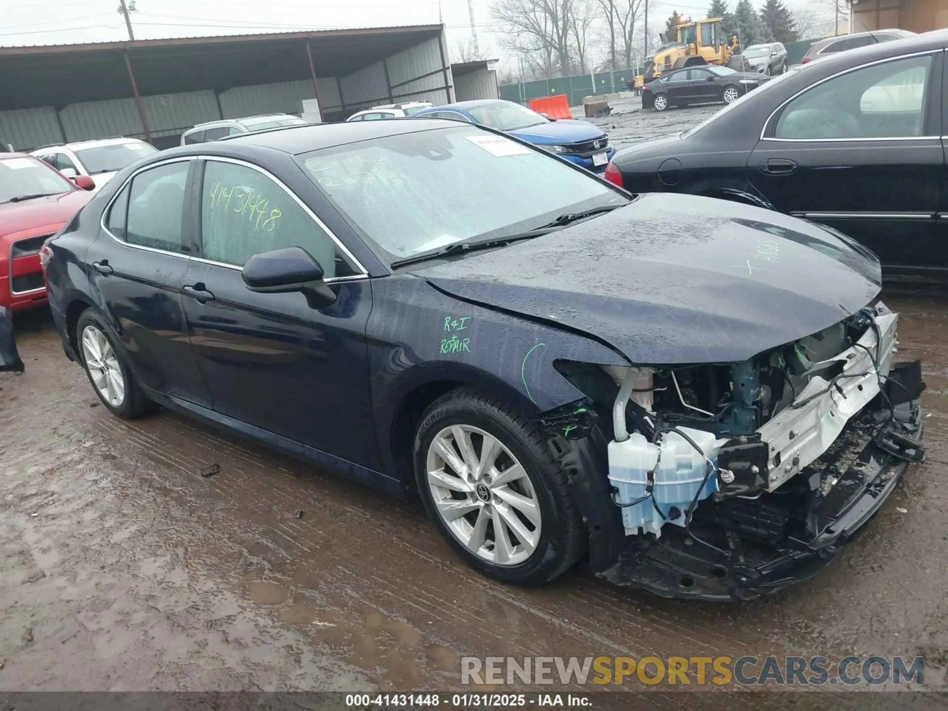 14 Фотография поврежденного автомобиля 4T1C11AK7NU498497 TOYOTA CAMRY 2022