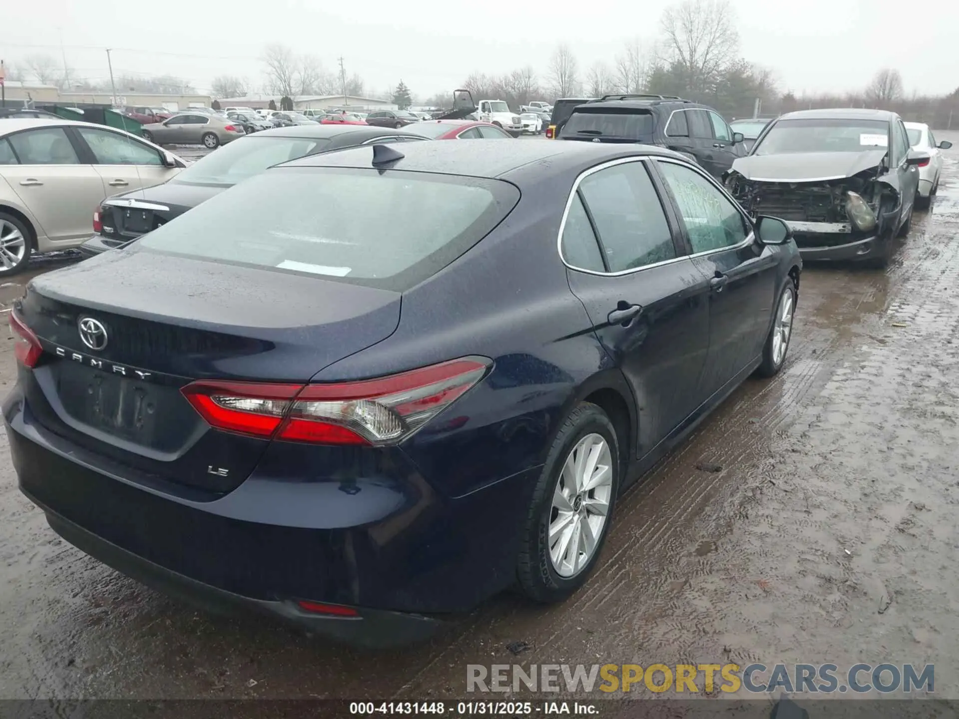 4 Фотография поврежденного автомобиля 4T1C11AK7NU498497 TOYOTA CAMRY 2022