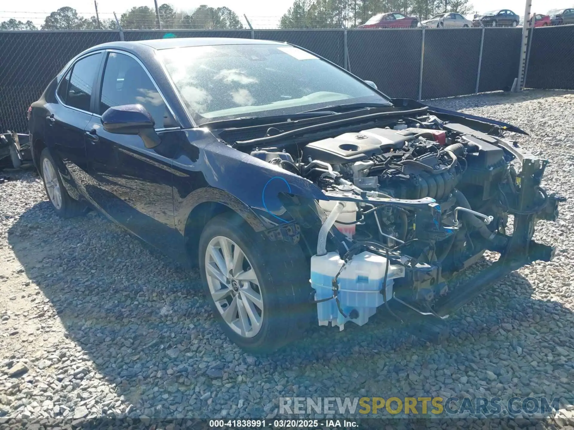 1 Photograph of a damaged car 4T1C11AK7NU642811 TOYOTA CAMRY 2022