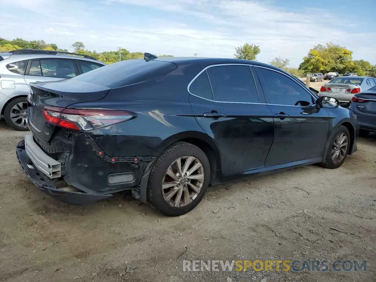 3 Фотография поврежденного автомобиля 4T1C11AK7NU691152 TOYOTA CAMRY 2022
