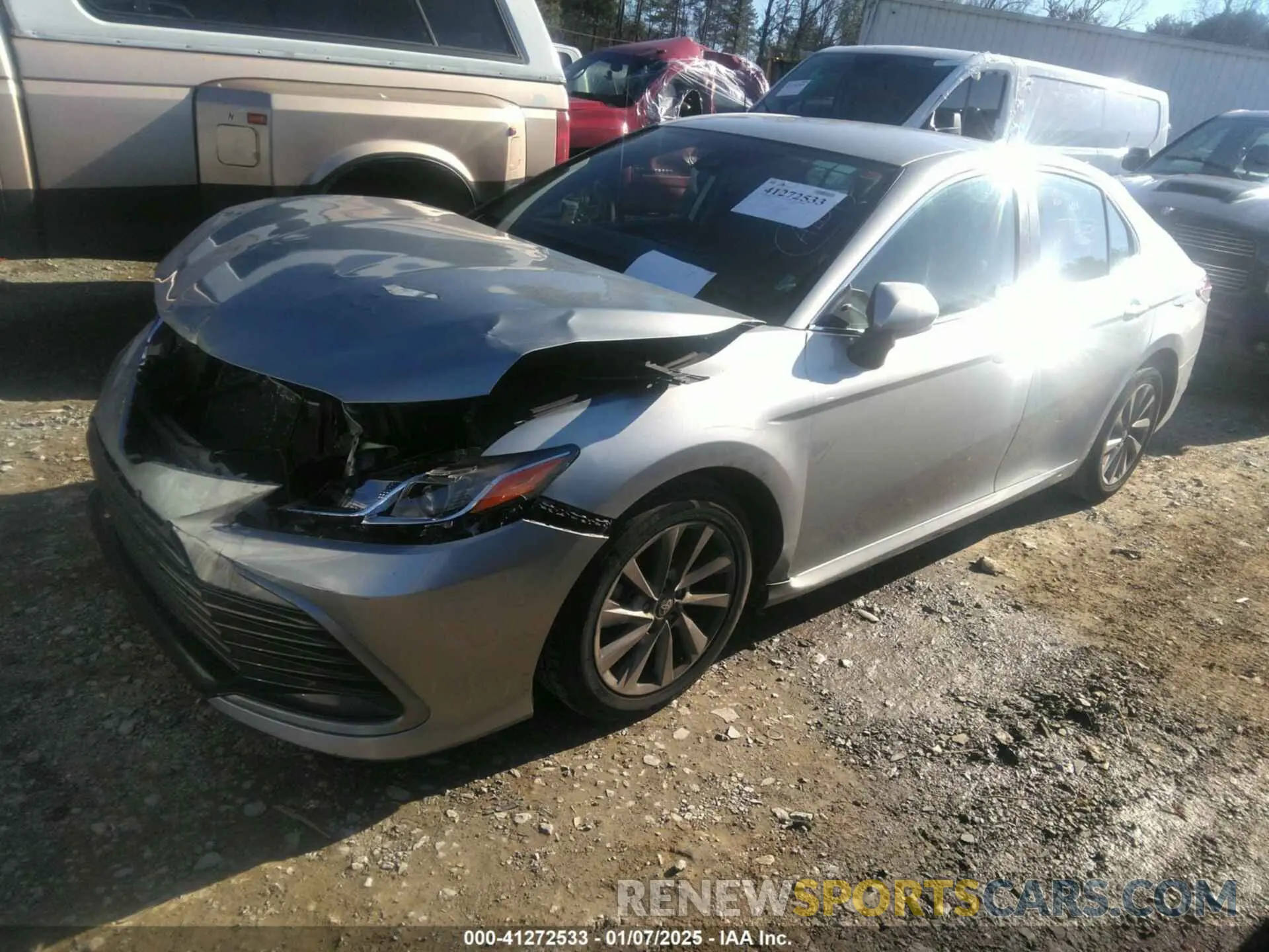 2 Фотография поврежденного автомобиля 4T1C11AK8NU499948 TOYOTA CAMRY 2022