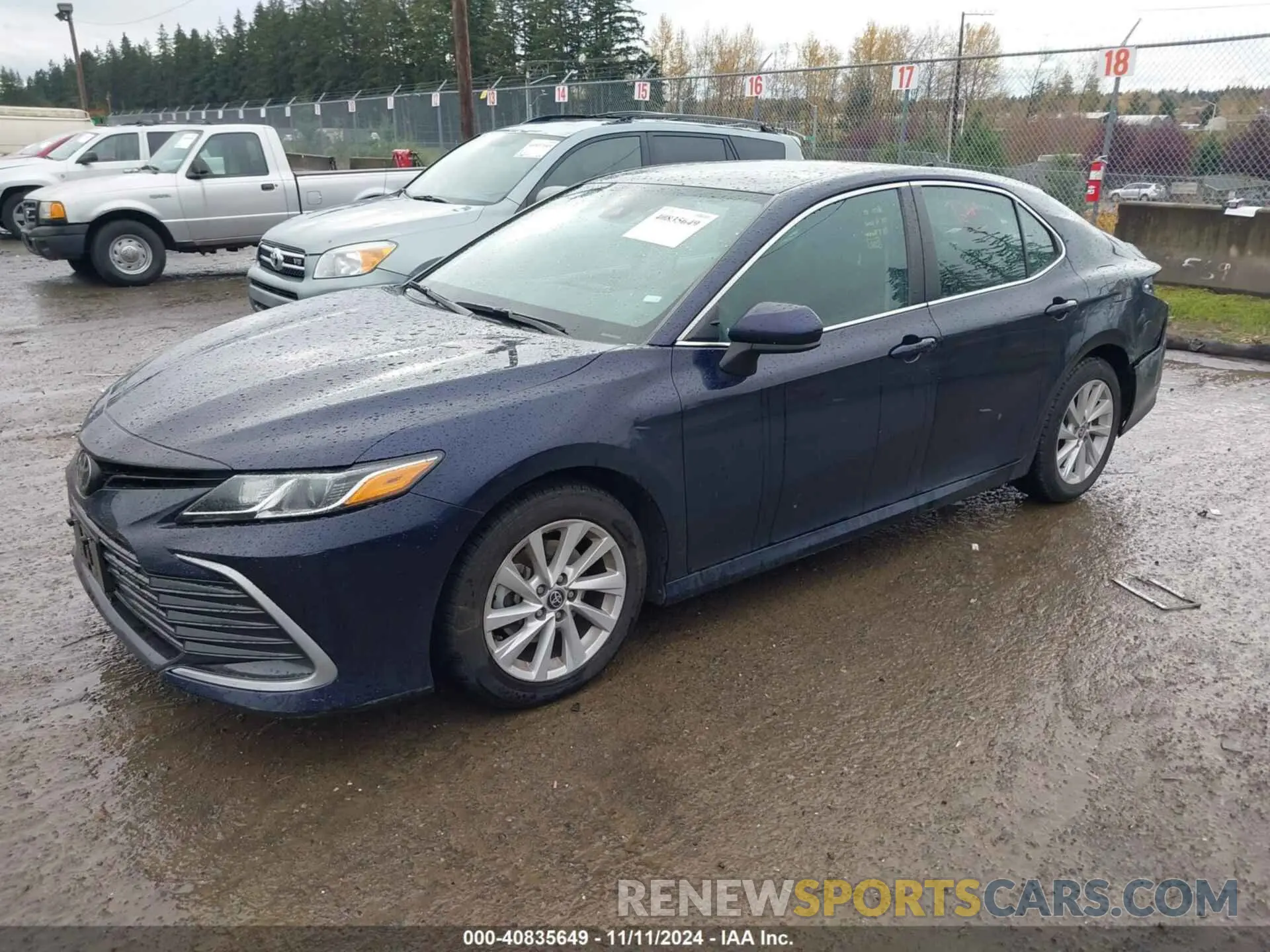 2 Photograph of a damaged car 4T1C11AK8NU623779 TOYOTA CAMRY 2022