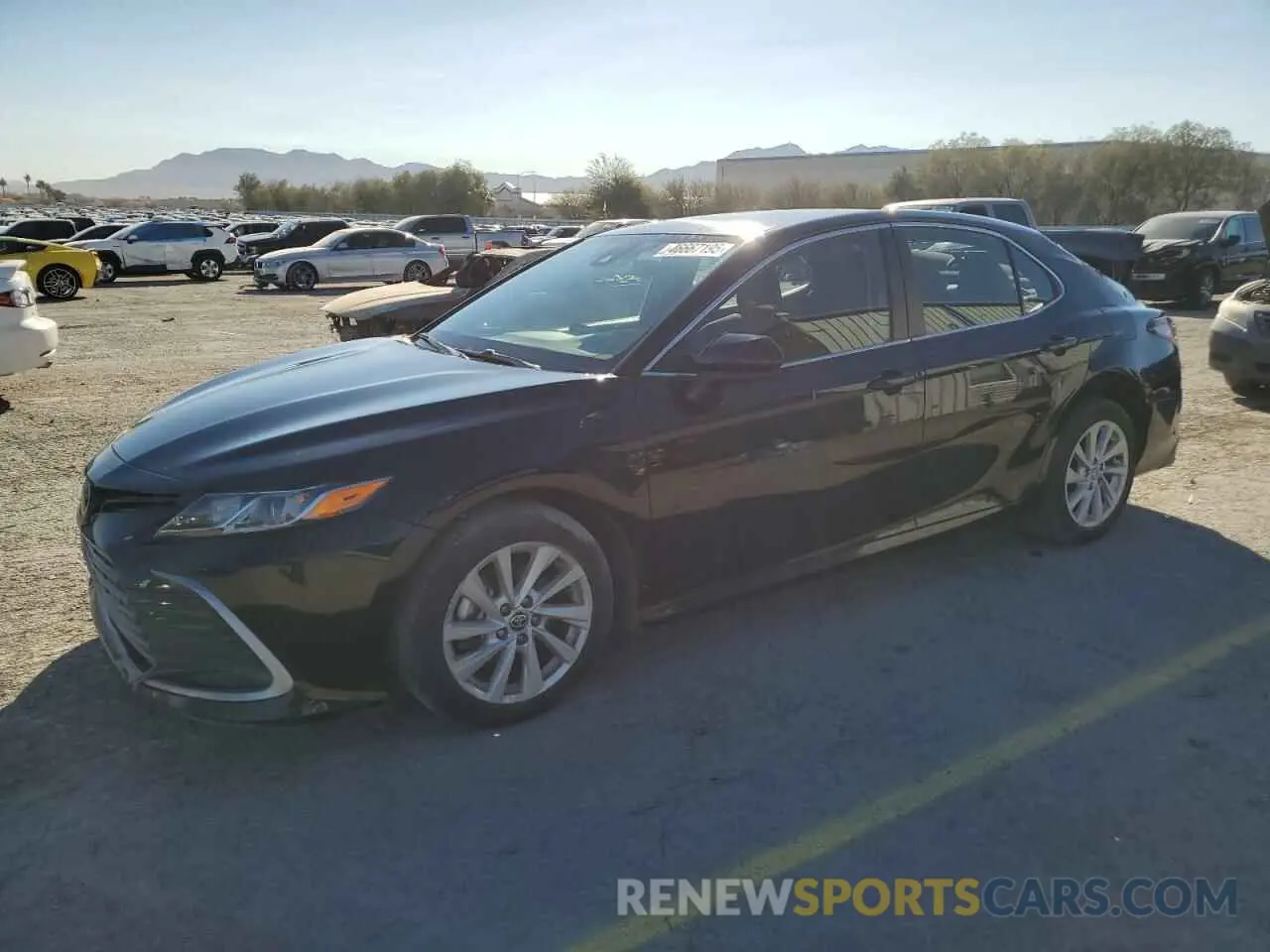 1 Photograph of a damaged car 4T1C11AK8NU624012 TOYOTA CAMRY 2022
