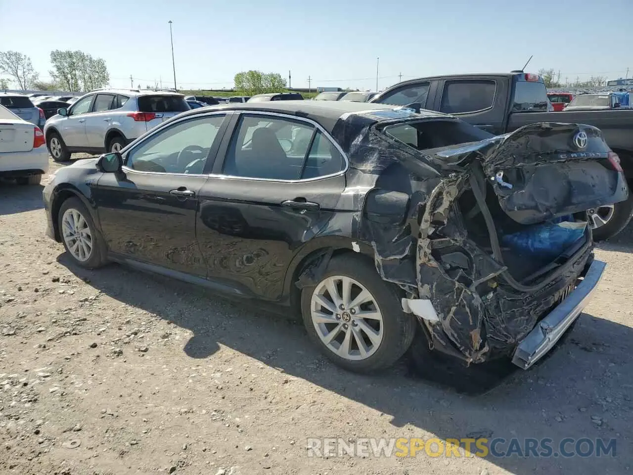 2 Фотография поврежденного автомобиля 4T1C11AK8NU639268 TOYOTA CAMRY 2022