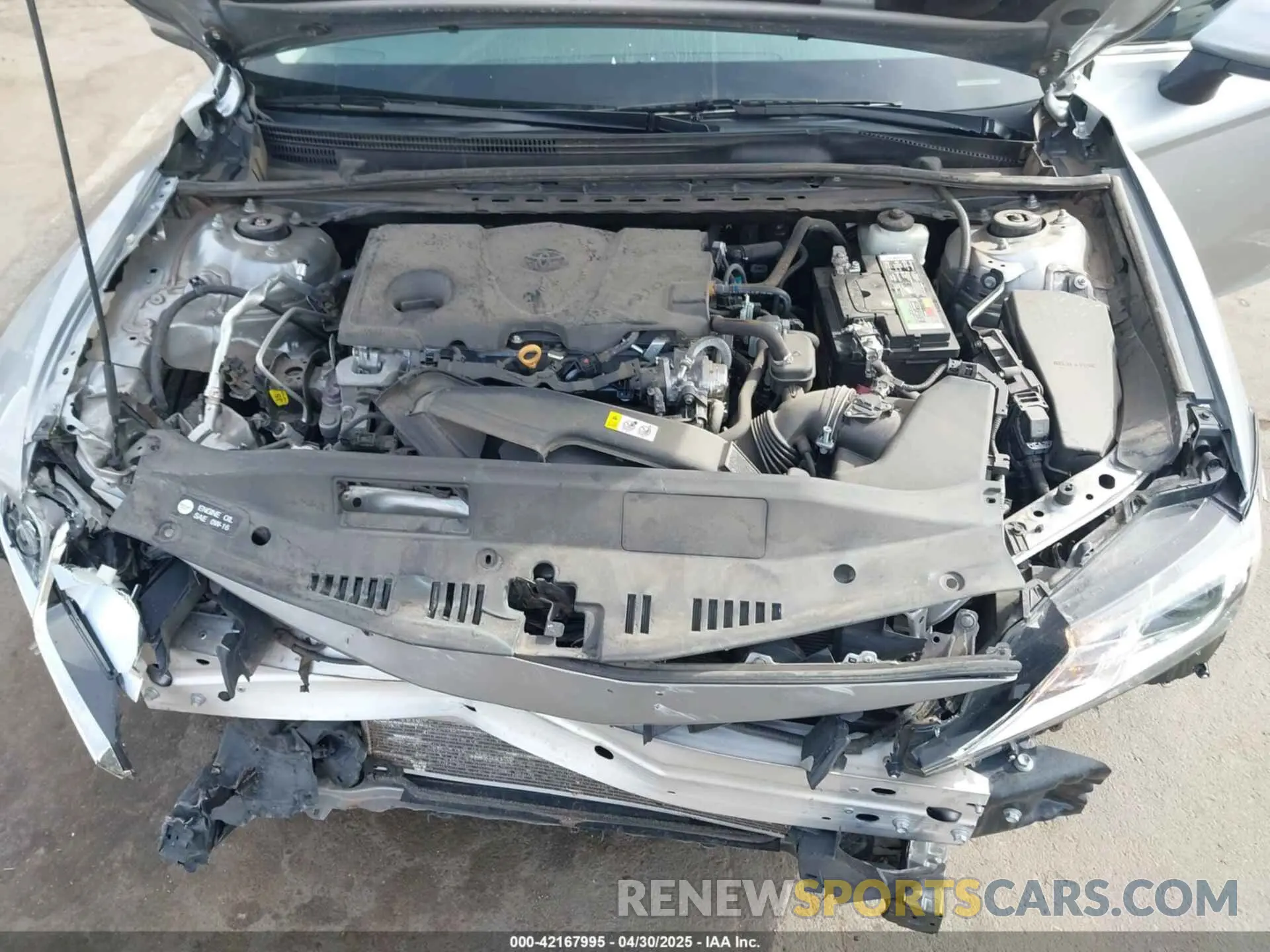 10 Фотография поврежденного автомобиля 4T1C11AK8NU649637 TOYOTA CAMRY 2022