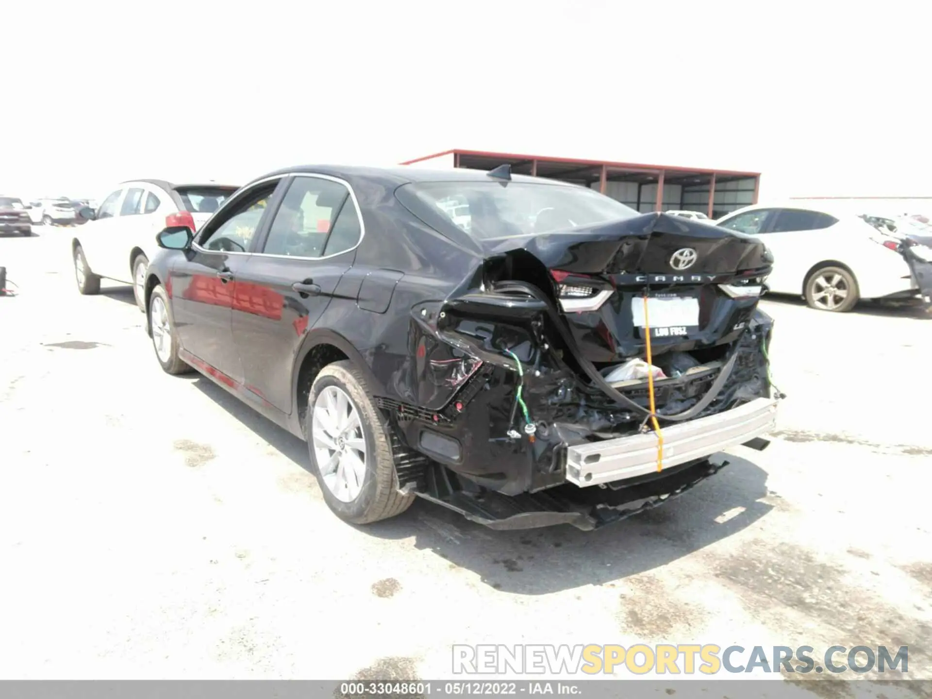 3 Photograph of a damaged car 4T1C11AK8NU660265 TOYOTA CAMRY 2022