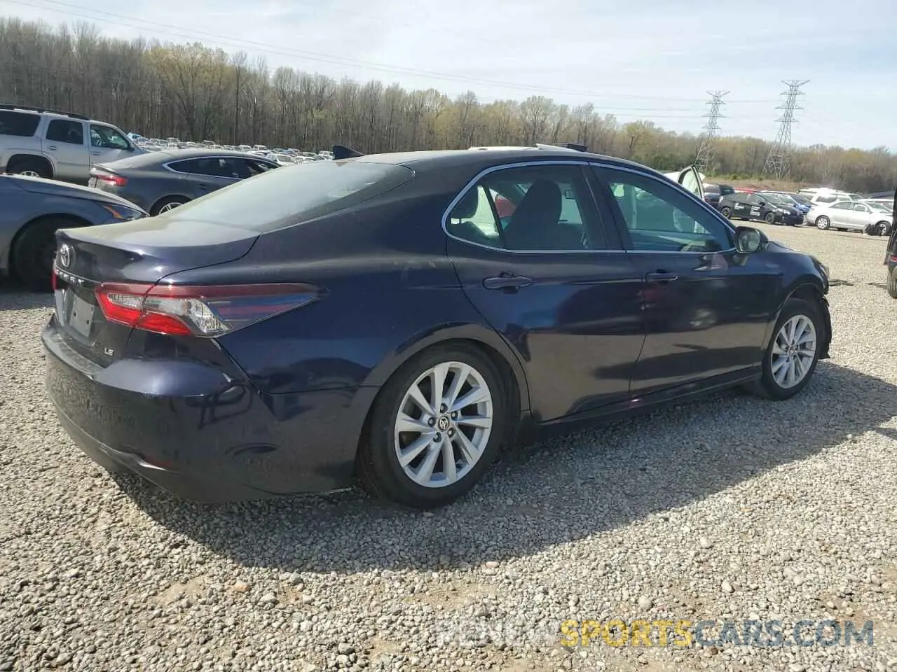 3 Photograph of a damaged car 4T1C11AK8NU661724 TOYOTA CAMRY 2022