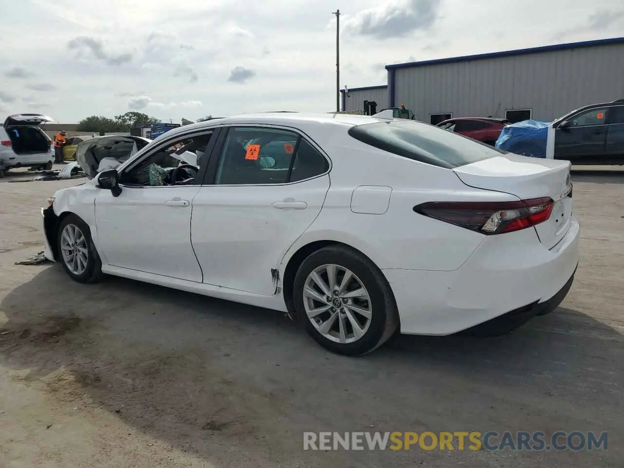 2 Photograph of a damaged car 4T1C11AK8NU674179 TOYOTA CAMRY 2022