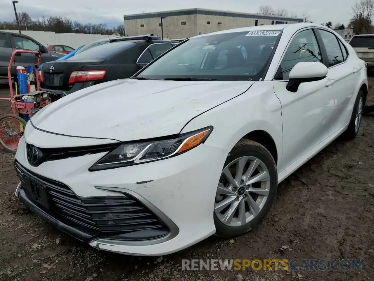 1 Photograph of a damaged car 4T1C11AK9NU016791 TOYOTA CAMRY 2022