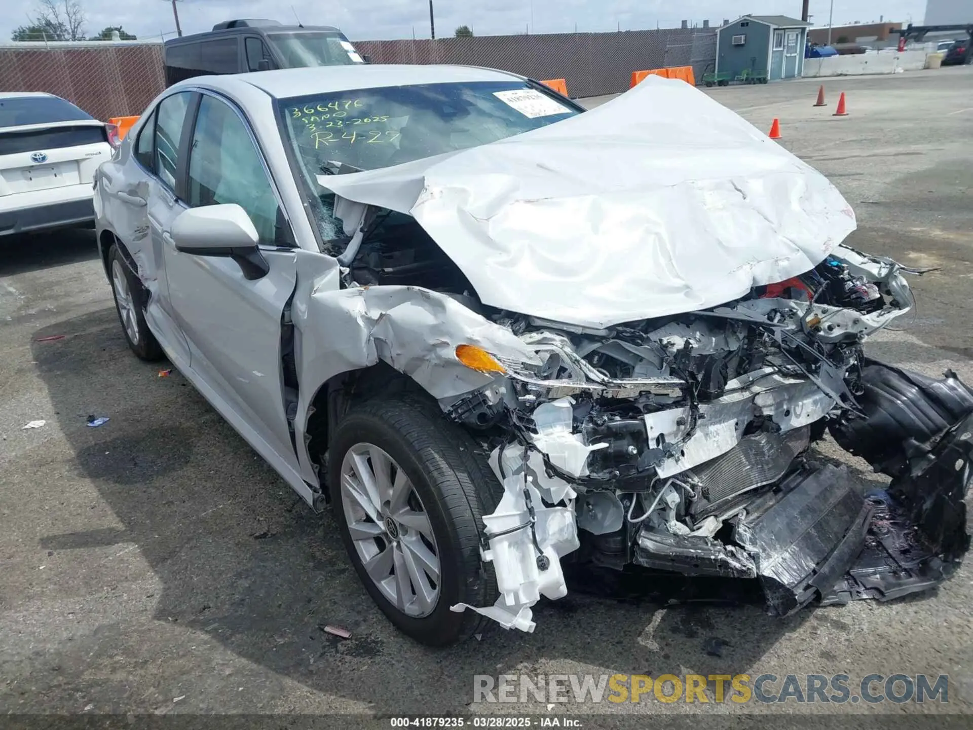 1 Photograph of a damaged car 4T1C11AK9NU017908 TOYOTA CAMRY 2022