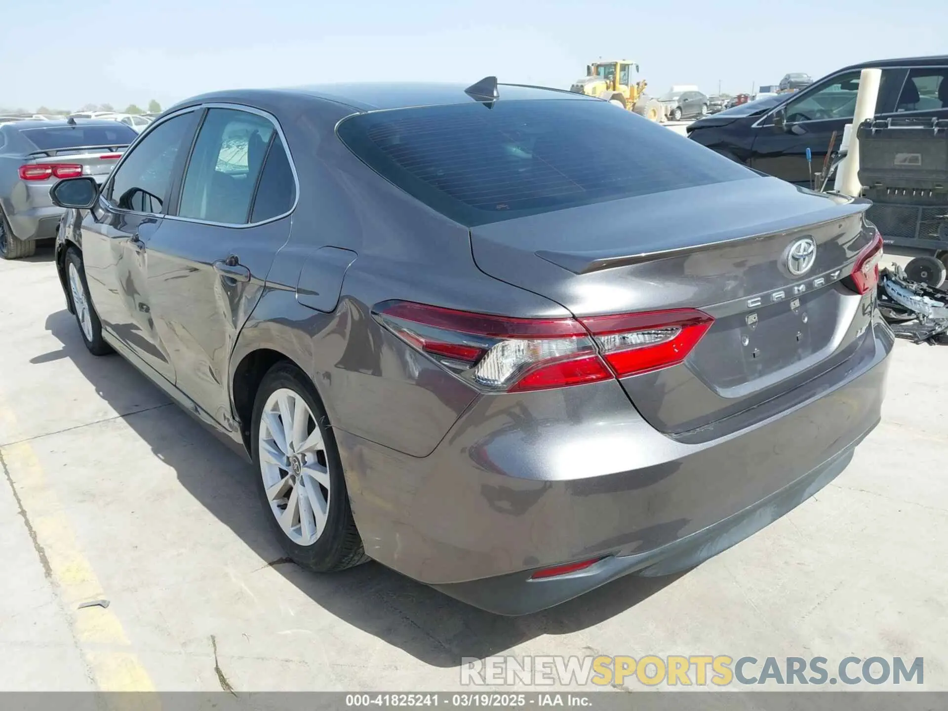 3 Photograph of a damaged car 4T1C11AK9NU046857 TOYOTA CAMRY 2022