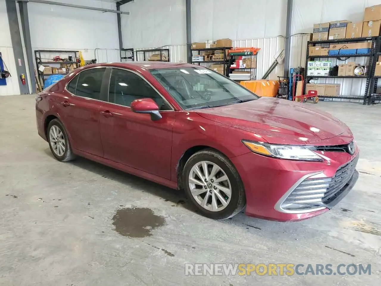 4 Photograph of a damaged car 4T1C11AK9NU054313 TOYOTA CAMRY 2022