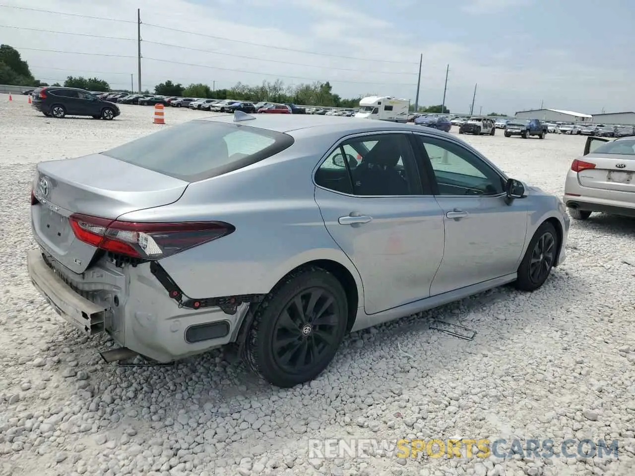 3 Photograph of a damaged car 4T1C11AK9NU074044 TOYOTA CAMRY 2022