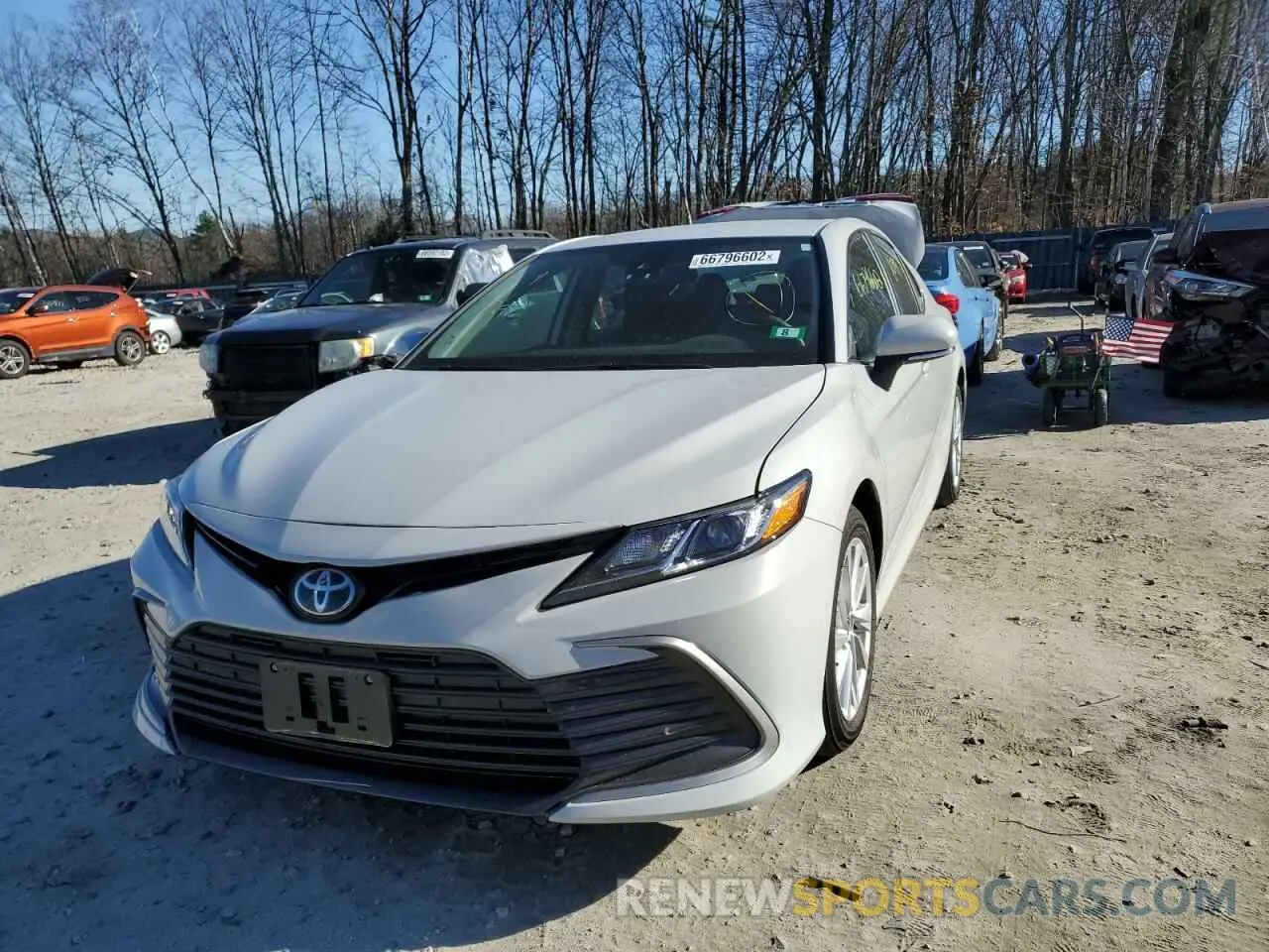 2 Photograph of a damaged car 4T1C11AK9NU499960 TOYOTA CAMRY 2022