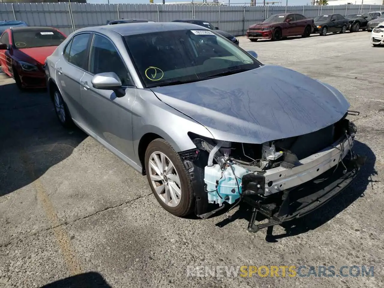 1 Photograph of a damaged car 4T1C11AK9NU637349 TOYOTA CAMRY 2022