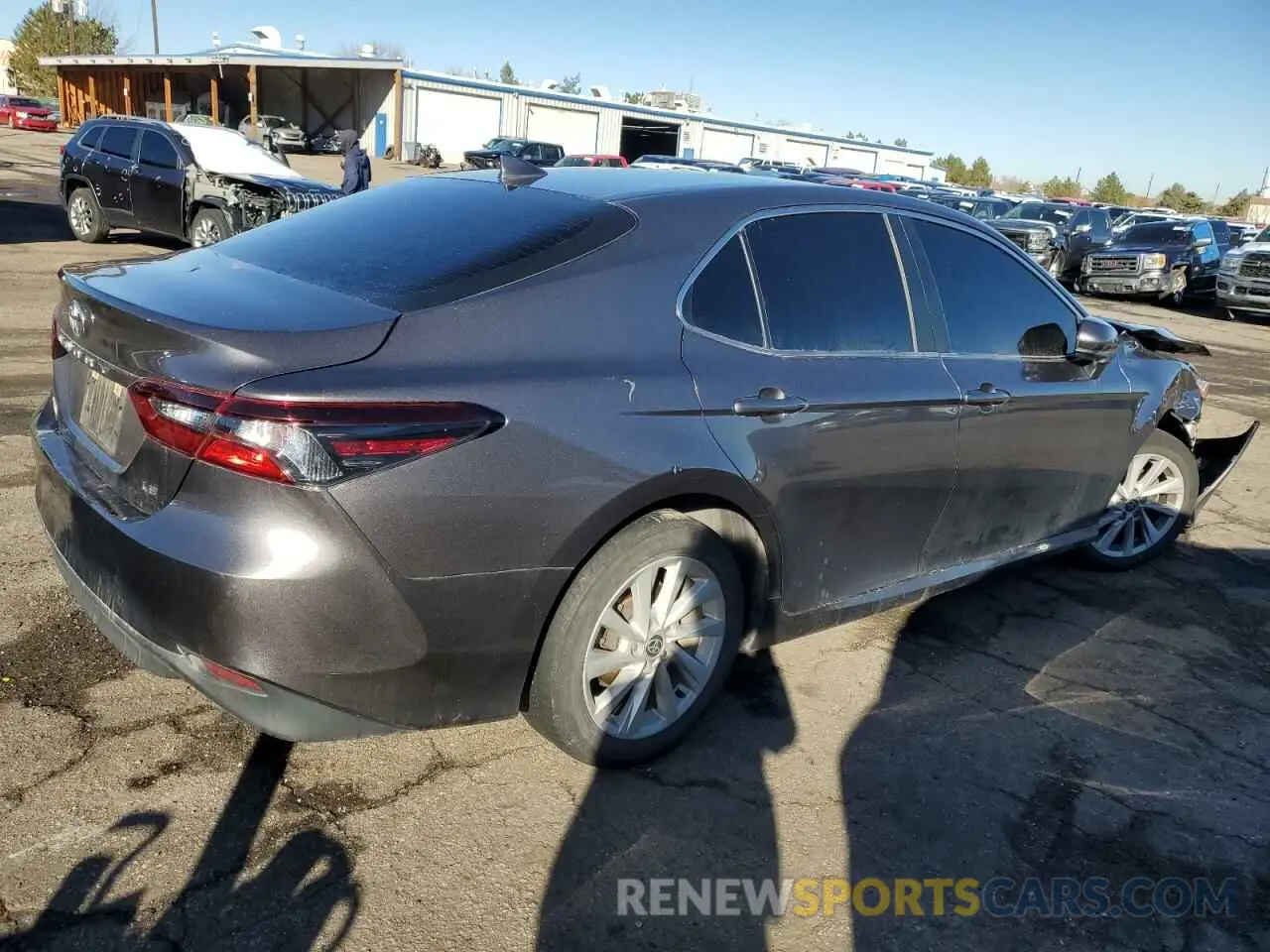 3 Photograph of a damaged car 4T1C11AK9NU653194 TOYOTA CAMRY 2022