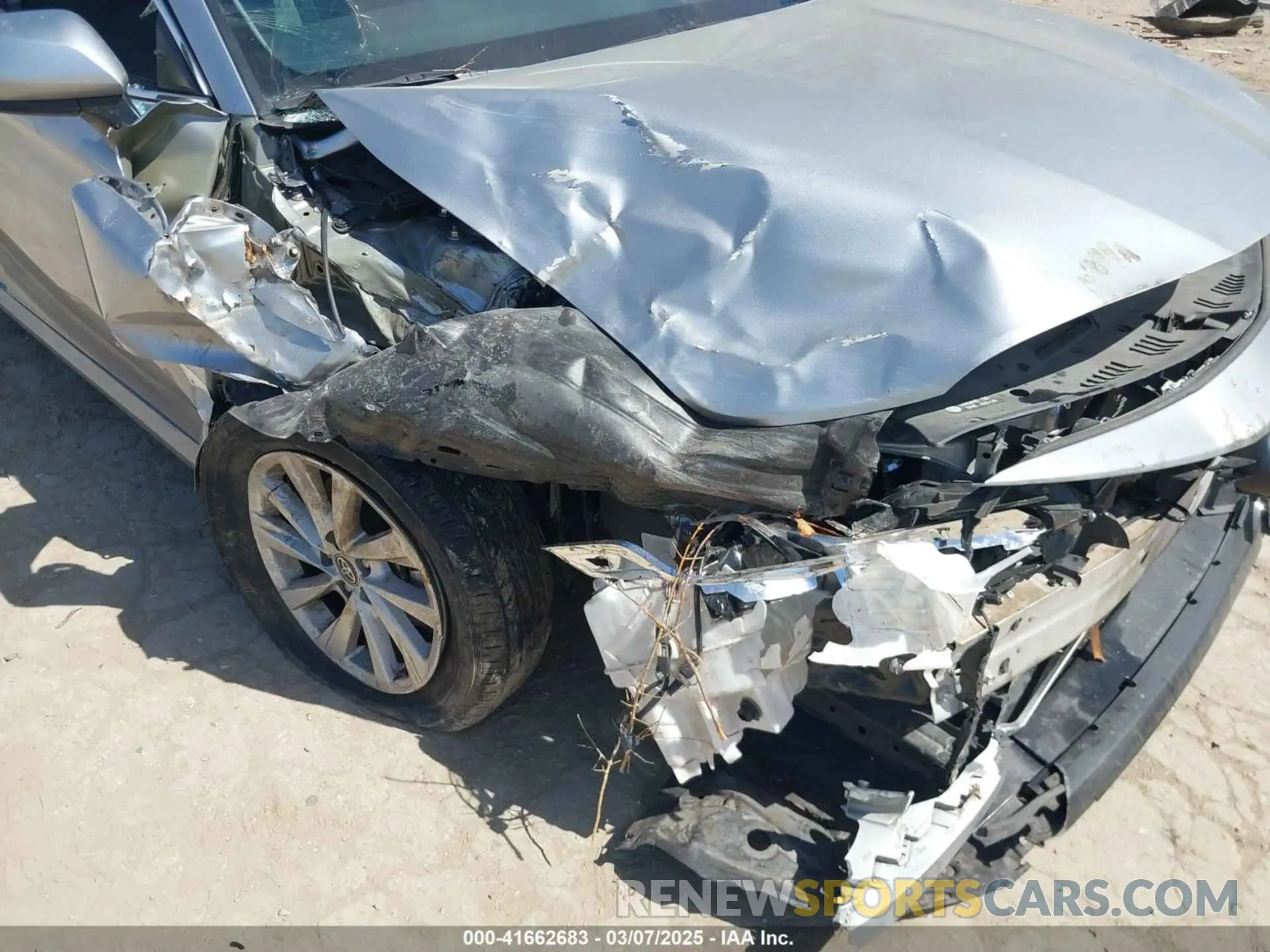 6 Photograph of a damaged car 4T1C11AK9NU695736 TOYOTA CAMRY 2022