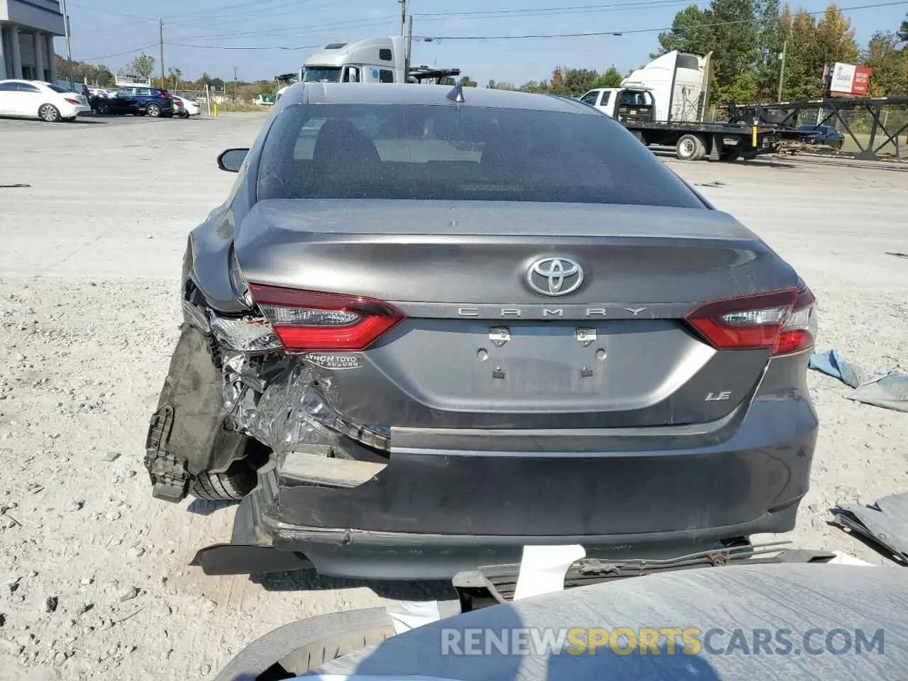 6 Photograph of a damaged car 4T1C11AK9NU717024 TOYOTA CAMRY 2022