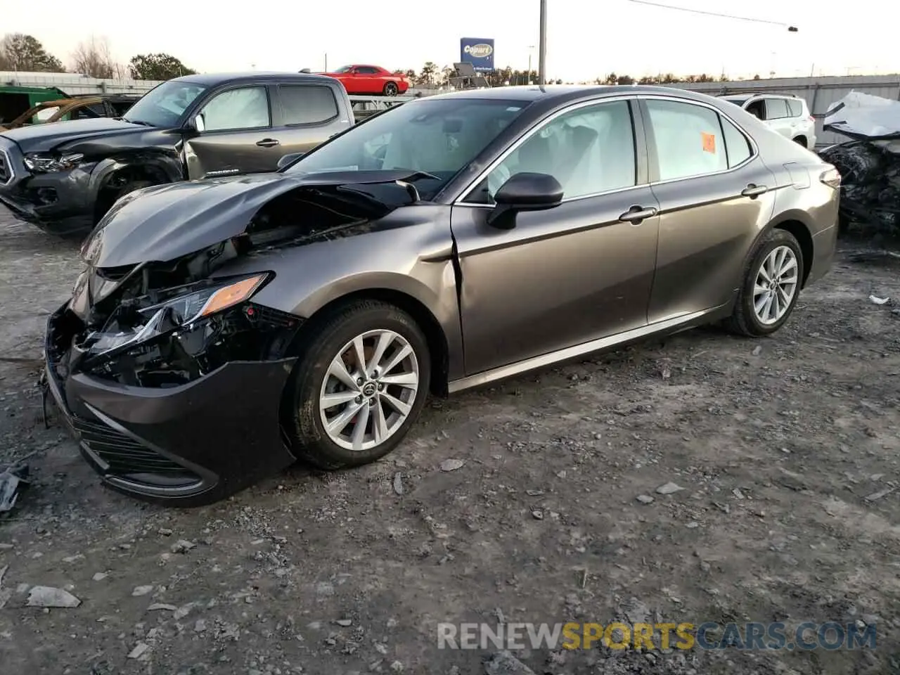 1 Photograph of a damaged car 4T1C11AKXNU002950 TOYOTA CAMRY 2022
