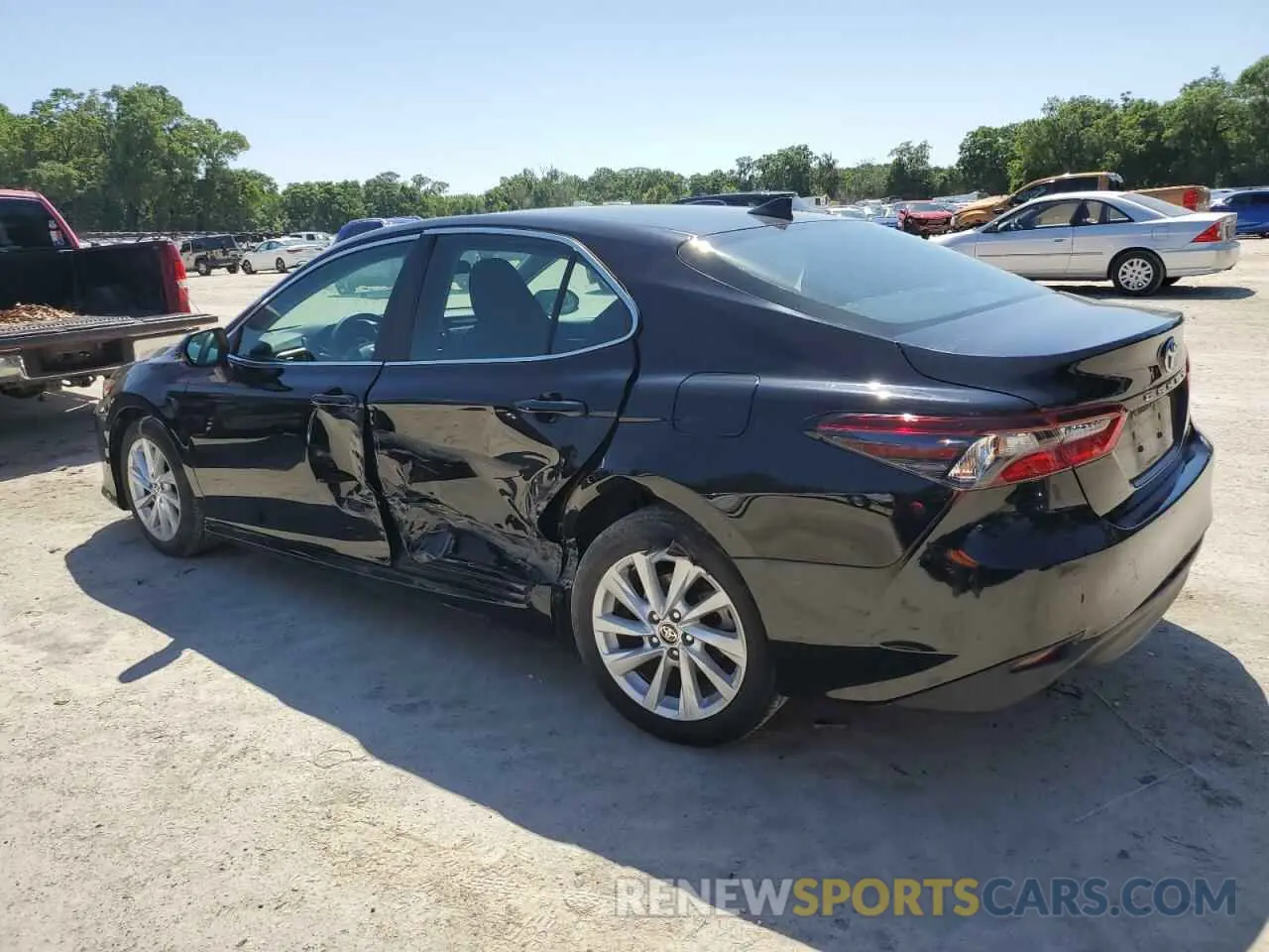 2 Photograph of a damaged car 4T1C11AKXNU061173 TOYOTA CAMRY 2022