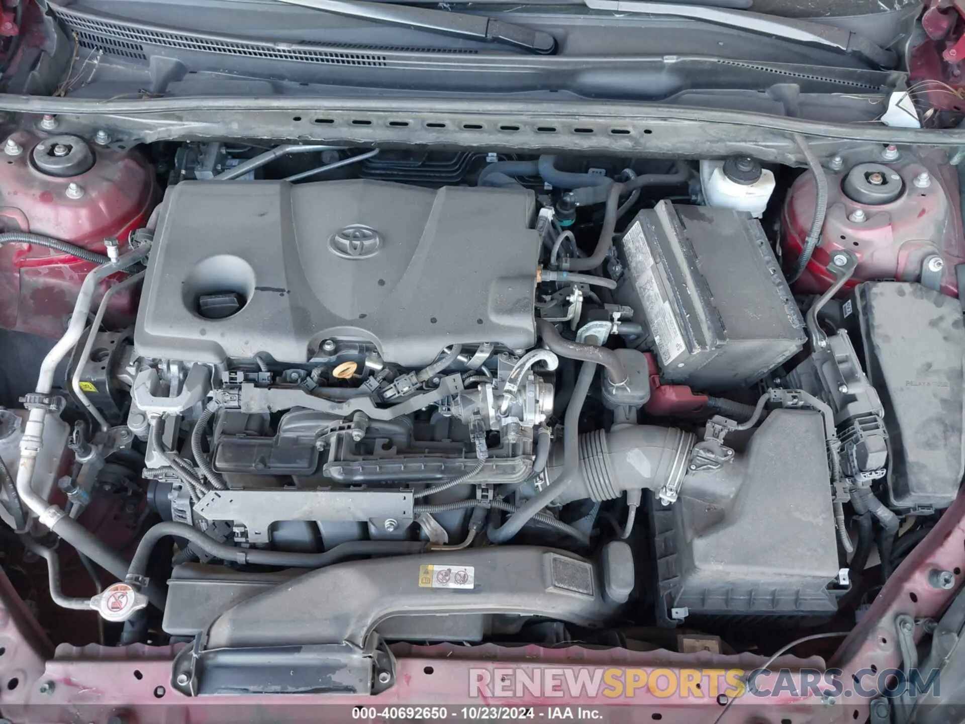 10 Photograph of a damaged car 4T1C11AKXNU499370 TOYOTA CAMRY 2022