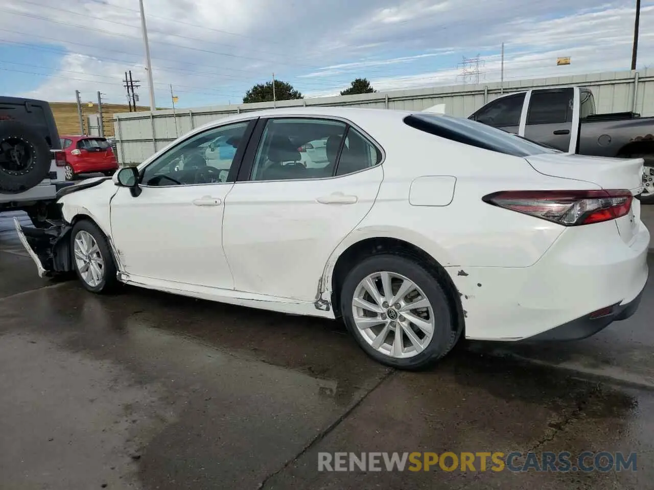 2 Фотография поврежденного автомобиля 4T1C11AKXNU628384 TOYOTA CAMRY 2022