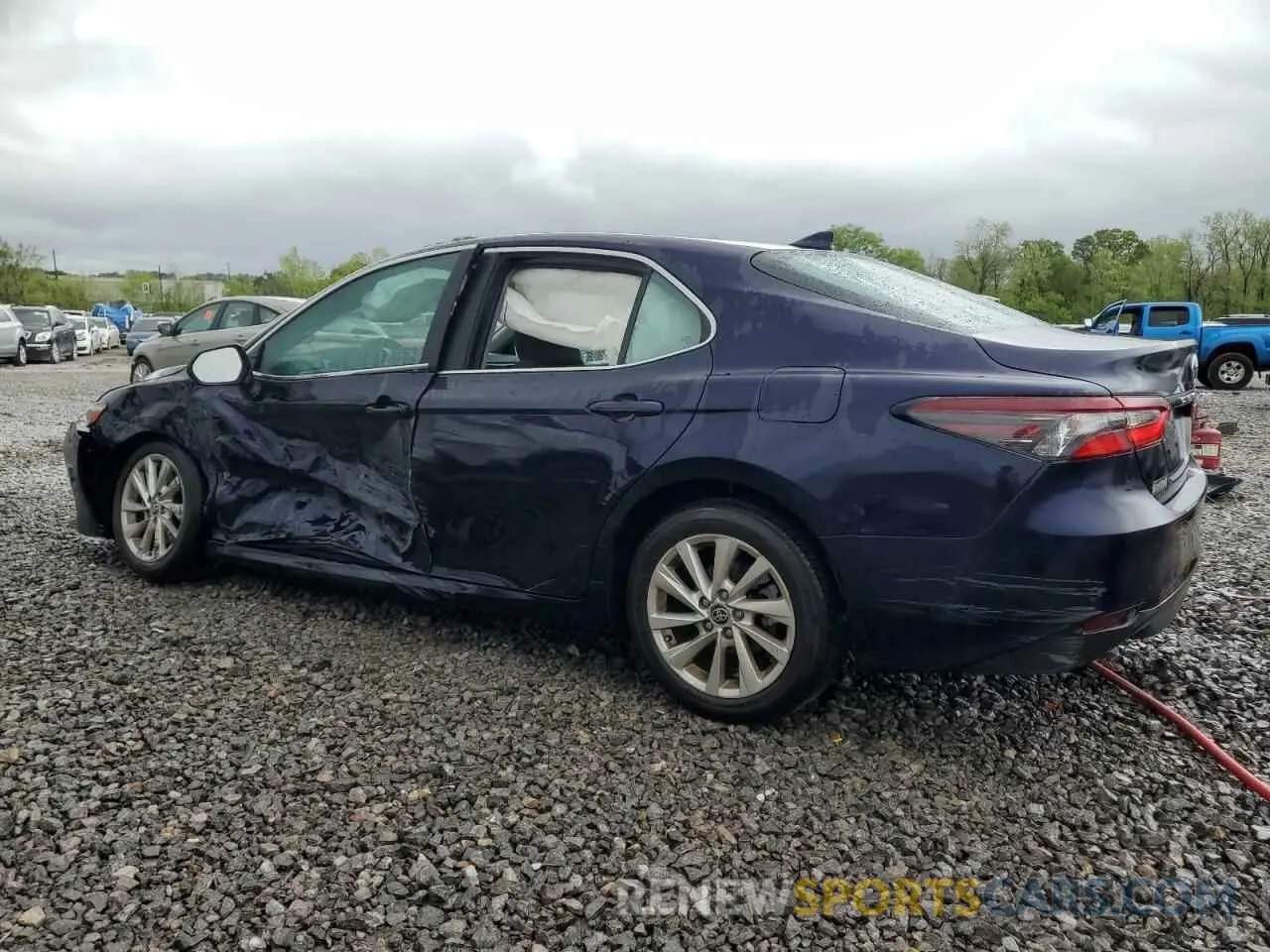 2 Photograph of a damaged car 4T1C11AKXNU680002 TOYOTA CAMRY 2022