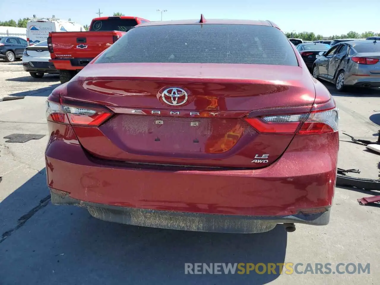 6 Photograph of a damaged car 4T1C11BK1NU055745 TOYOTA CAMRY 2022