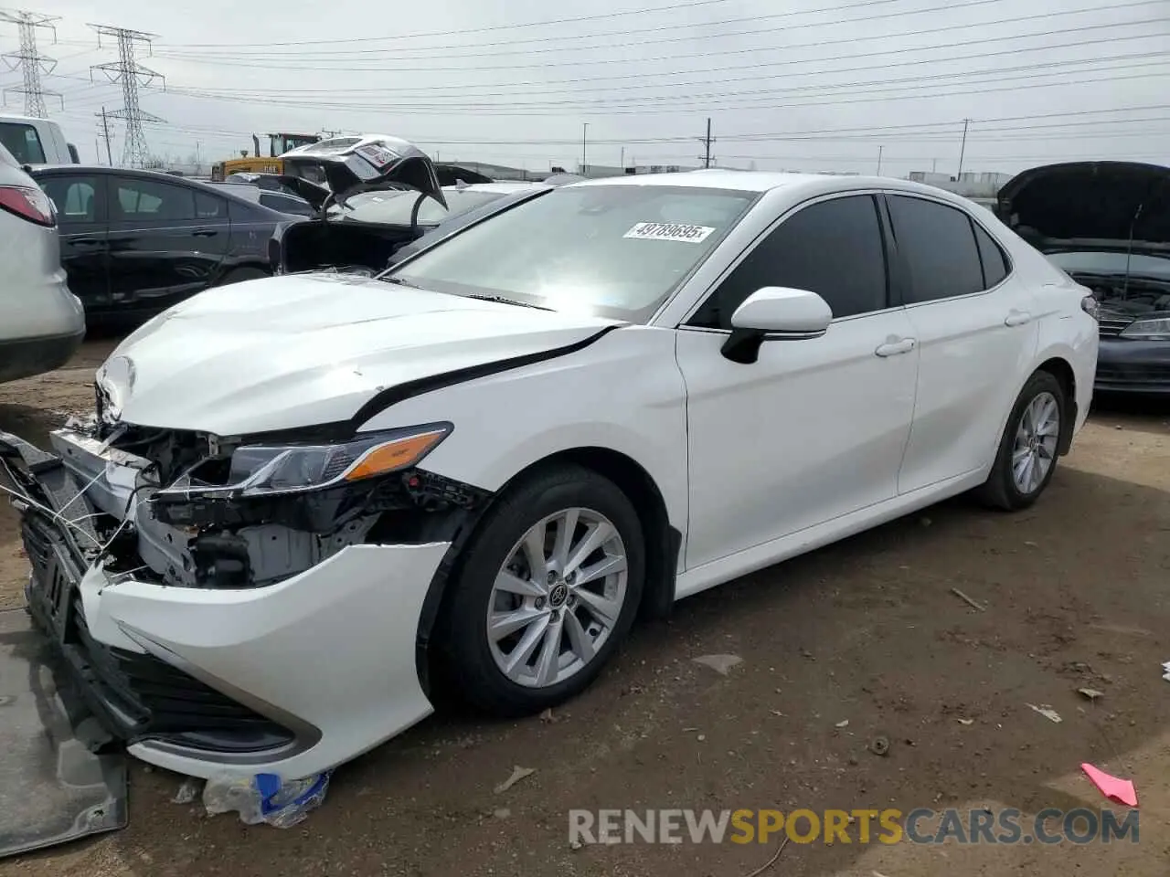 1 Photograph of a damaged car 4T1C11BK4NU049776 TOYOTA CAMRY 2022