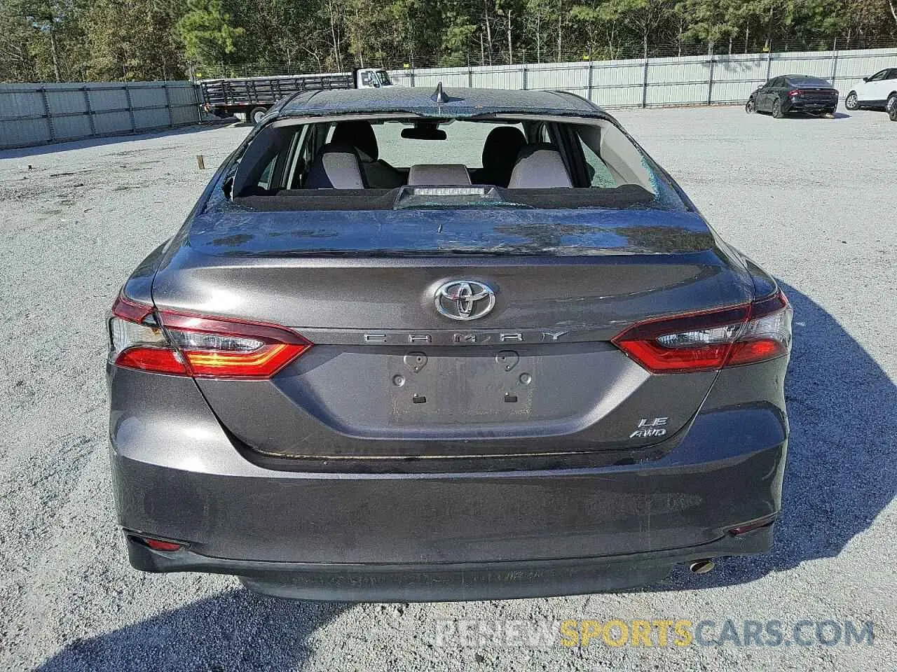 6 Фотография поврежденного автомобиля 4T1C11BK4NU052709 TOYOTA CAMRY 2022