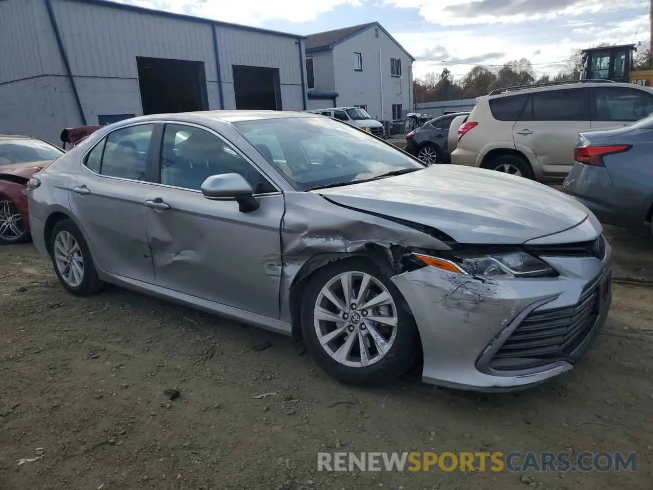 4 Photograph of a damaged car 4T1C11BK5NU063279 TOYOTA CAMRY 2022