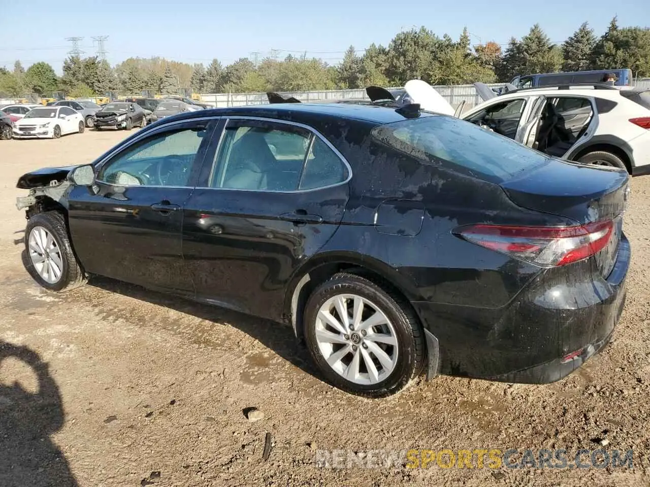 2 Фотография поврежденного автомобиля 4T1C11BK6NU049956 TOYOTA CAMRY 2022