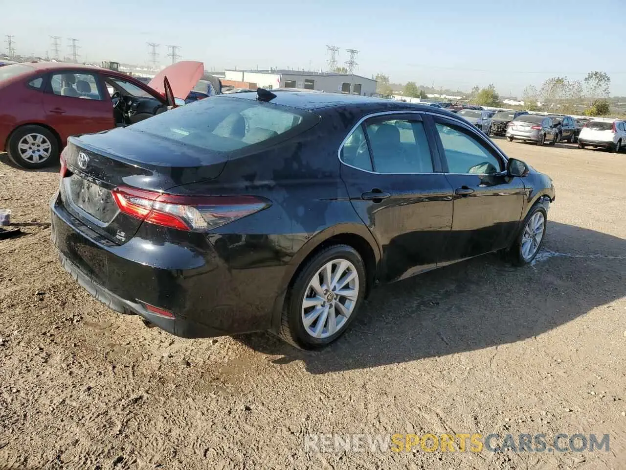 3 Фотография поврежденного автомобиля 4T1C11BK6NU049956 TOYOTA CAMRY 2022