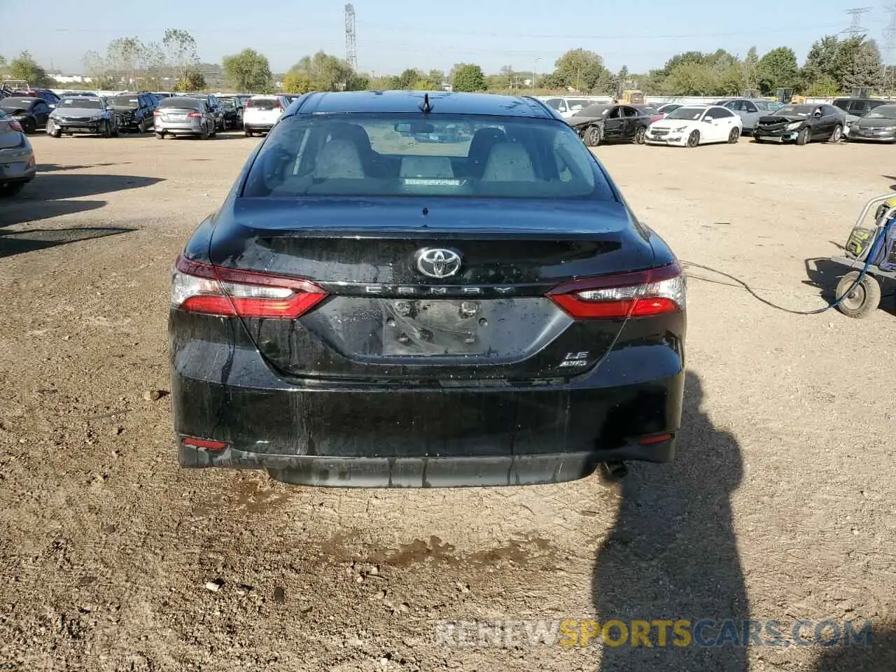 6 Фотография поврежденного автомобиля 4T1C11BK6NU049956 TOYOTA CAMRY 2022
