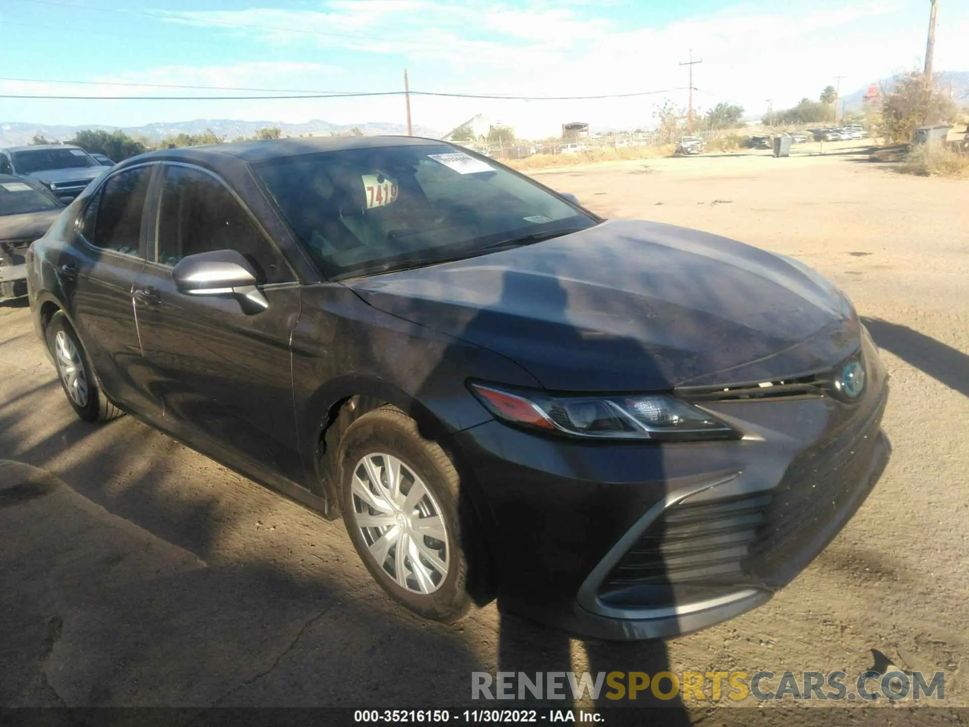 1 Фотография поврежденного автомобиля 4T1C31AK1NU578176 TOYOTA CAMRY 2022