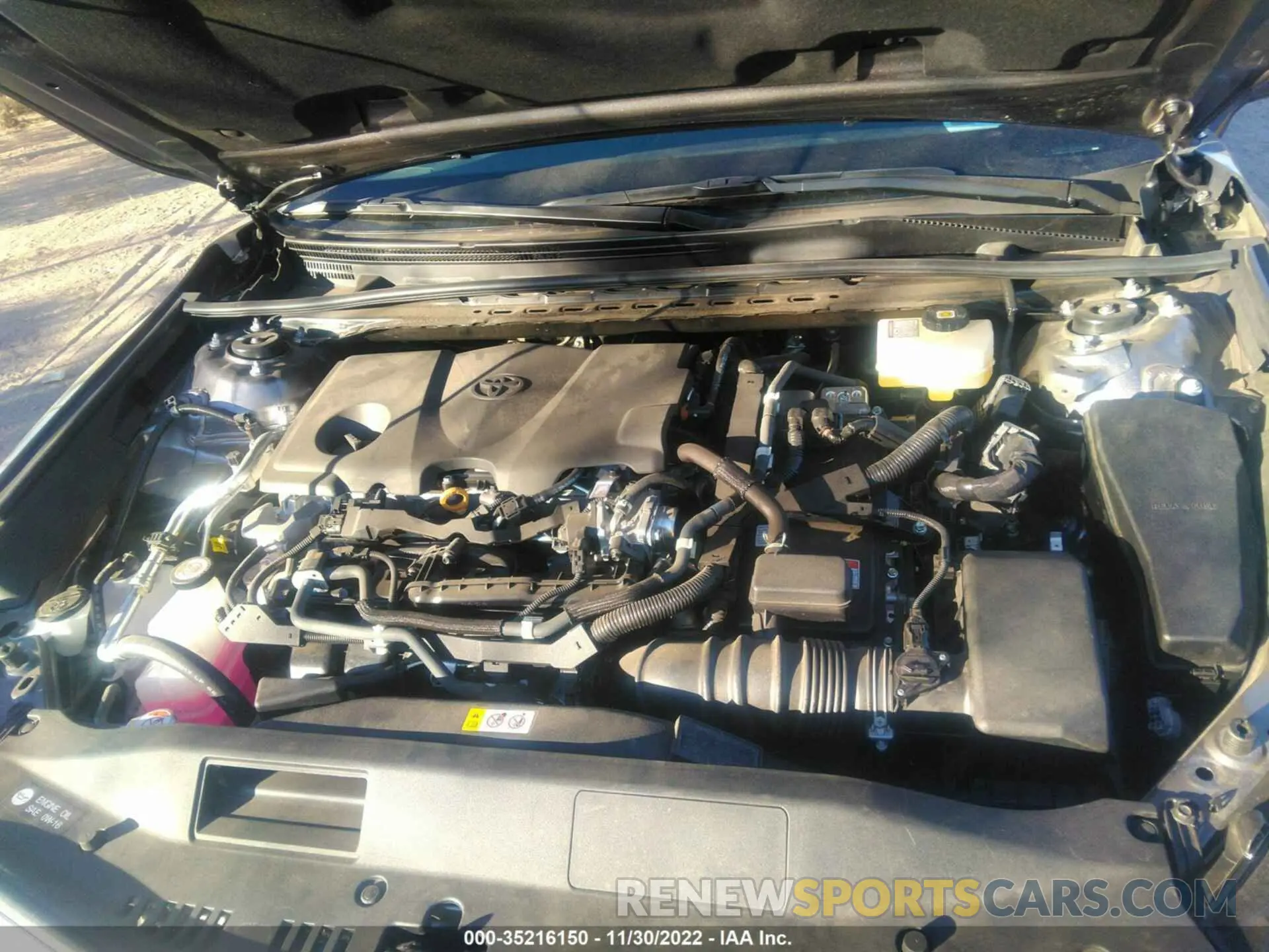 10 Фотография поврежденного автомобиля 4T1C31AK1NU578176 TOYOTA CAMRY 2022