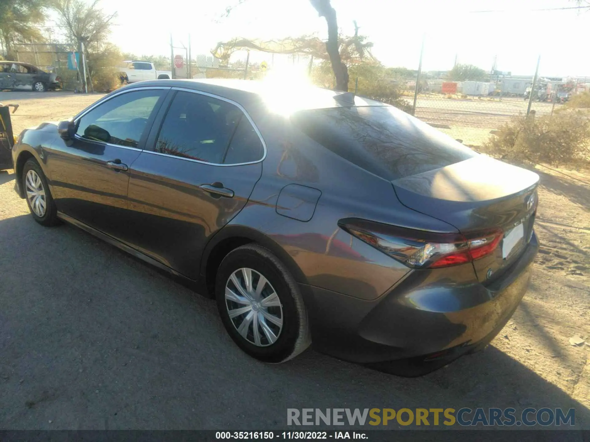 3 Фотография поврежденного автомобиля 4T1C31AK1NU578176 TOYOTA CAMRY 2022
